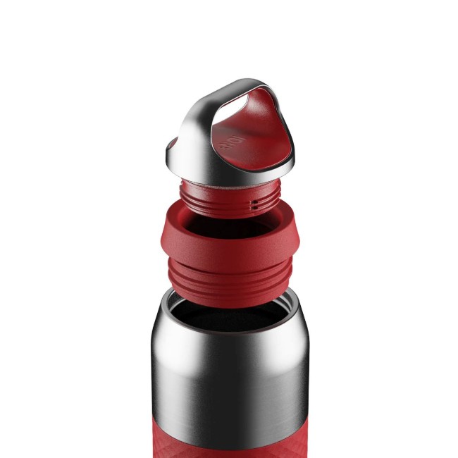 ROAM бутилка за вода, неръждаема стомана, 835 ml, Red Fire - Ion8