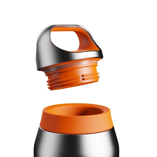 ROAM бутилка за вода, неръждаема стомана, 835 ml, Tangerine Orange - Ion8