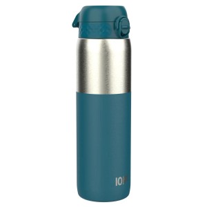 Бутилка за вода, неръждаема стомана, 1.2 L, Deep Teal - Ion8