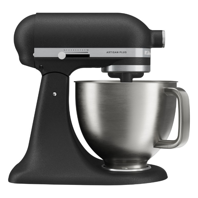 Стационарен миксер с купа 4.7 L, Artisan Plus, модел 50, чугунено черно - KitchenAid