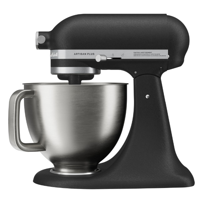 Стационарен миксер с купа 4.7 L, Artisan Plus, модел 50, чугунено черно - KitchenAid