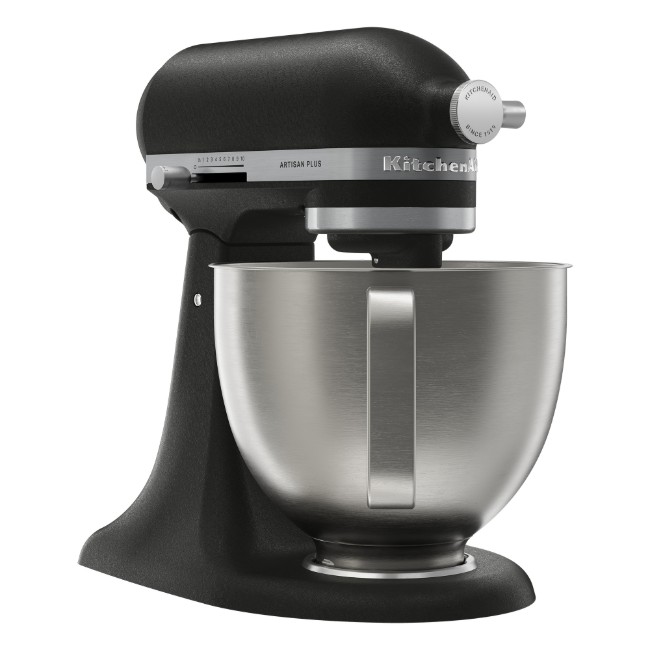 Стационарен миксер с купа 4.7 L, Artisan Plus, модел 50, чугунено черно - KitchenAid