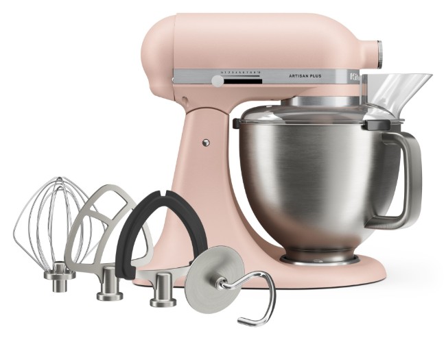 Стойка миксер с купа 4.7 L, Artisan Plus, Model 50, Feather Pink - KitchenAid