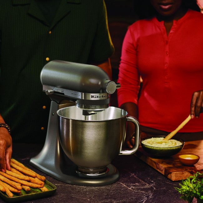 Стационарен миксер с 4.7 литрова купа, Artisan Plus, модел 50,  Iron Ore - KitchenAid