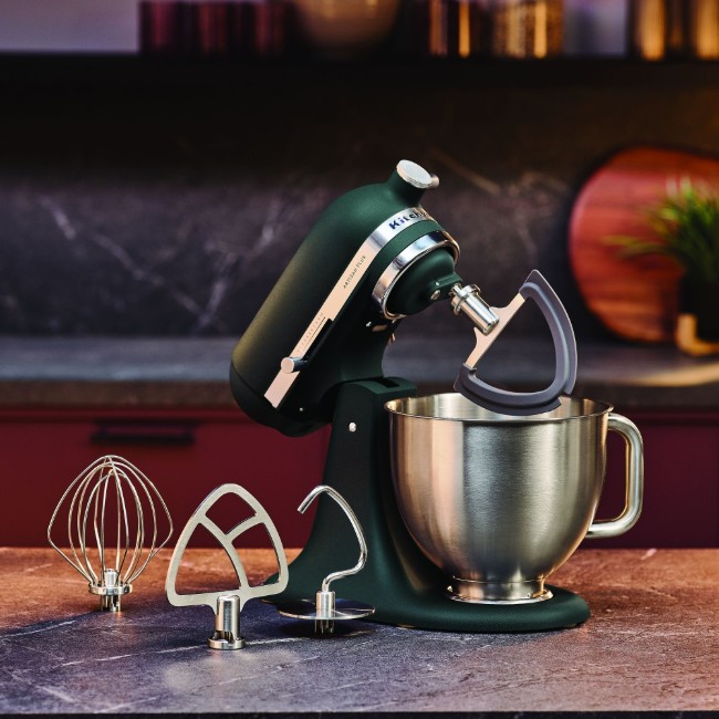 Стационарен миксер с купа 4.7 L, Artisan Plus, модел 50, Pebbled Palm - KitchenAid