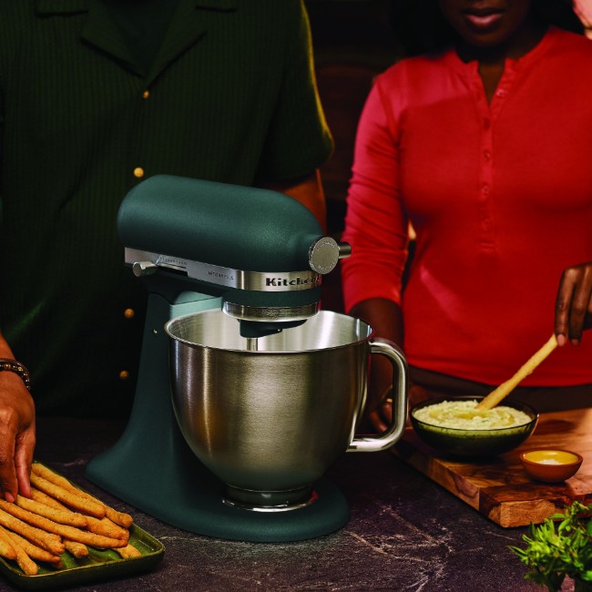 Стационарен миксер с купа 4.7 L, Artisan Plus, модел 50, Pebbled Palm - KitchenAid