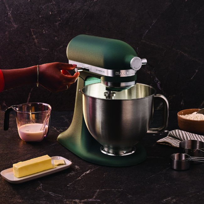 Стационарен миксер с купа 4.7 L, Artisan Plus, модел 50, Pebbled Palm - KitchenAid