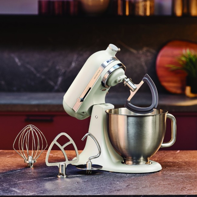 Стоящ миксер с купа 4.7 L, Artisan Plus, модел 50, Porcelain White - KitchenAid