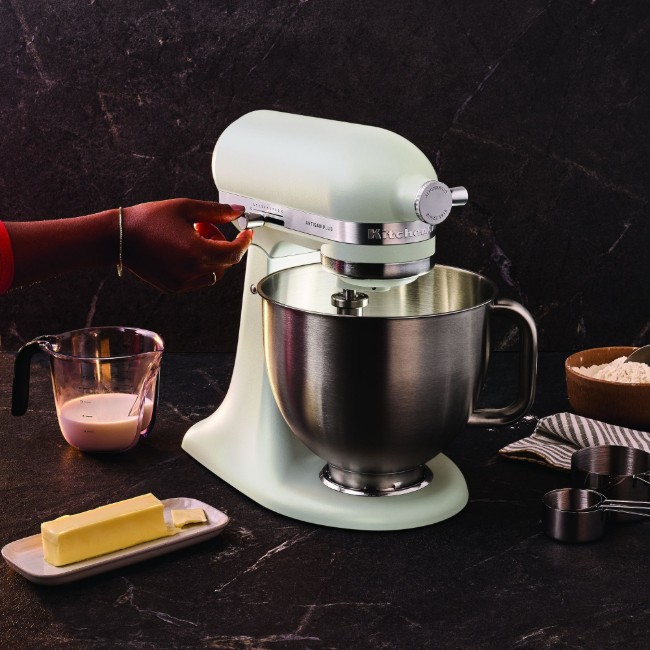 Стоящ миксер с купа 4.7 L, Artisan Plus, модел 50, Porcelain White - KitchenAid