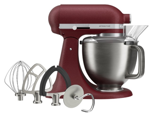 Стационарен миксер с купа 4.7 L, Artisan Plus, модел 50, Sun Dried Tomato - KitchenAid