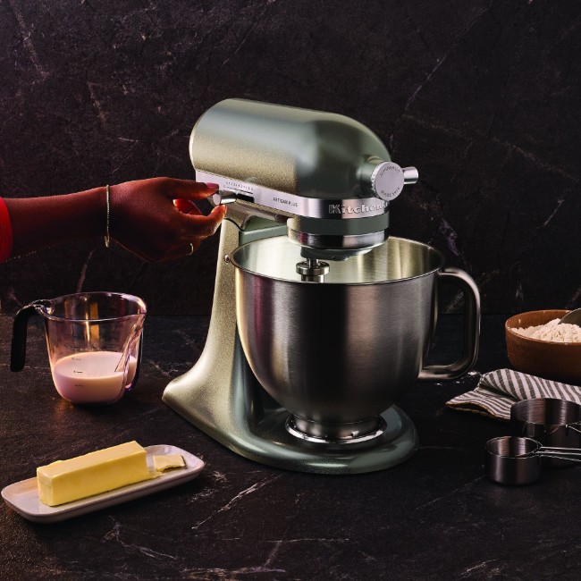Стационарен миксер с купа 4.7 L, Artisan Plus, модел 50, Medallion Silver - KitchenAid