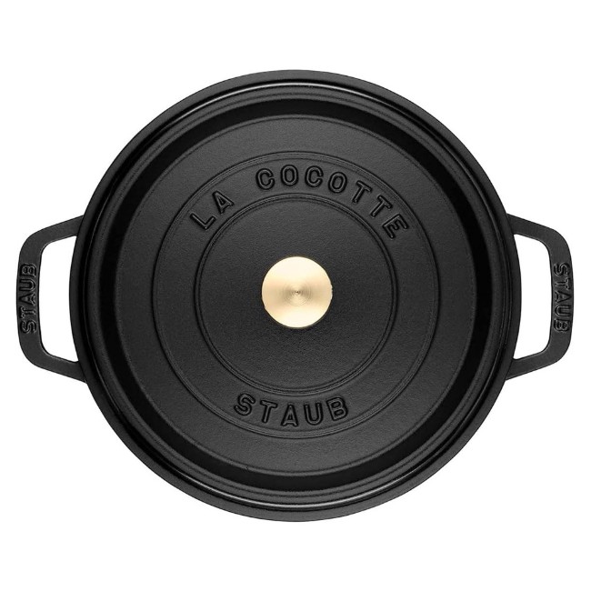 Тенджера Cocotte, чугун, 30 см/8,35 л, Black - Staub