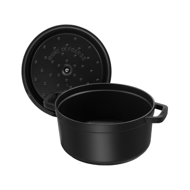 Тенджера за готвене, чугун, 22 см/2.6л, Black - Staub
