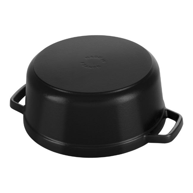Тенджера за готвене, чугун, 22 см/2.6л, Black - Staub