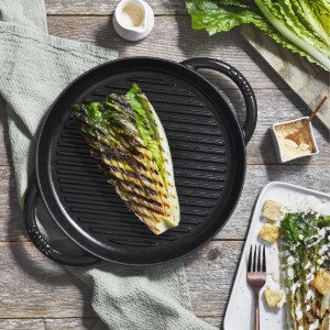 Грил тиган, 26 см, чугун, Black - Staub