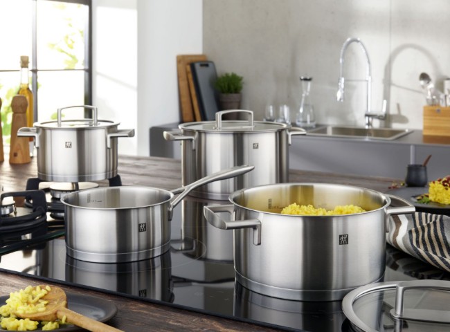 Тенджера от неръждаема стомана, с капак, 16 см/1.5л, "Vitality" - Zwilling