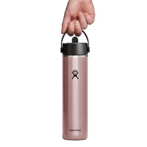 "Lightweight Straw" термоизолирана бутилка, неръждаема стомана, 710 ml, QUARTZ - Hydro Flask