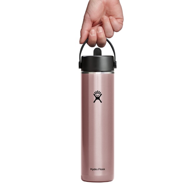 "Lightweight Straw" термоизолирана бутилка, неръждаема стомана, 710 ml, QUARTZ - Hydro Flask