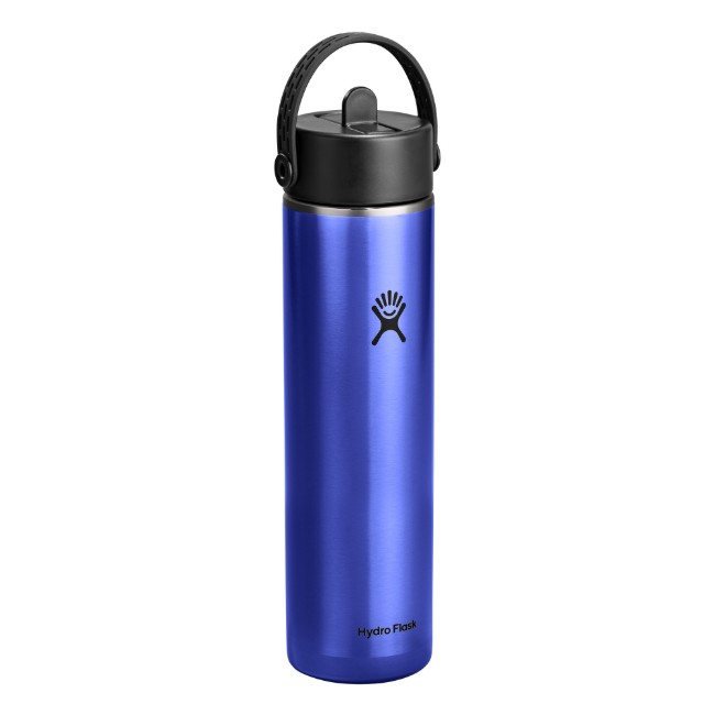 "Lightweight Straw" термоизолирана бутилка, неръждаема стомана, 710 ml, Sapphire Blue - Hydro Flask