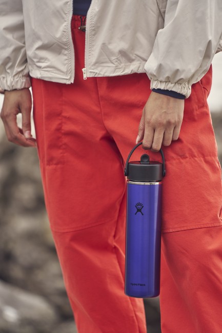 "Lightweight Straw" термоизолирана бутилка, неръждаема стомана, 710 ml, Sapphire Blue - Hydro Flask
