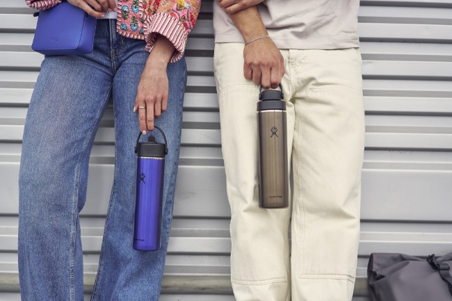 "Lightweight Straw" термоизолирана бутилка, неръждаема стомана, 710 ml, Sapphire Blue - Hydro Flask