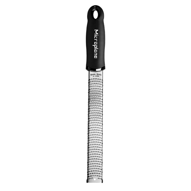 Класическо ренде, хирургическа неръждаема стомана, 32,5 см, черно - Microplane