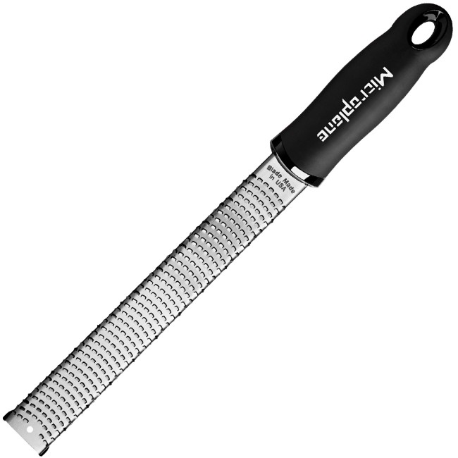 Класическо ренде, хирургическа неръждаема стомана, 32,5 см, черно - Microplane