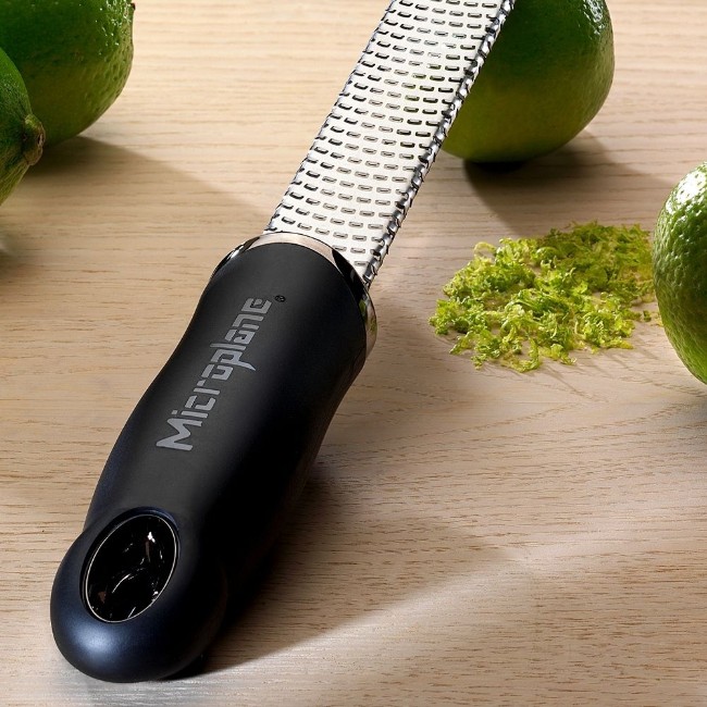 Класическо ренде, хирургическа неръждаема стомана, 32,5 см, черно - Microplane