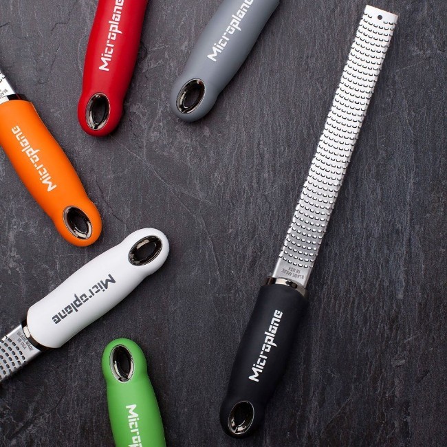 Класическо ренде, хирургическа неръждаема стомана, 32,5 см, черно - Microplane