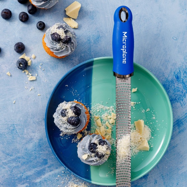 Класическо ренде, хирургическа неръждаема стомана, 32,5 см, Blueberry Pop - Microplane