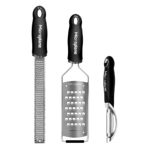 Комплект от 3 прибора „Gourmet“, неръждаема стомана - Microplane
