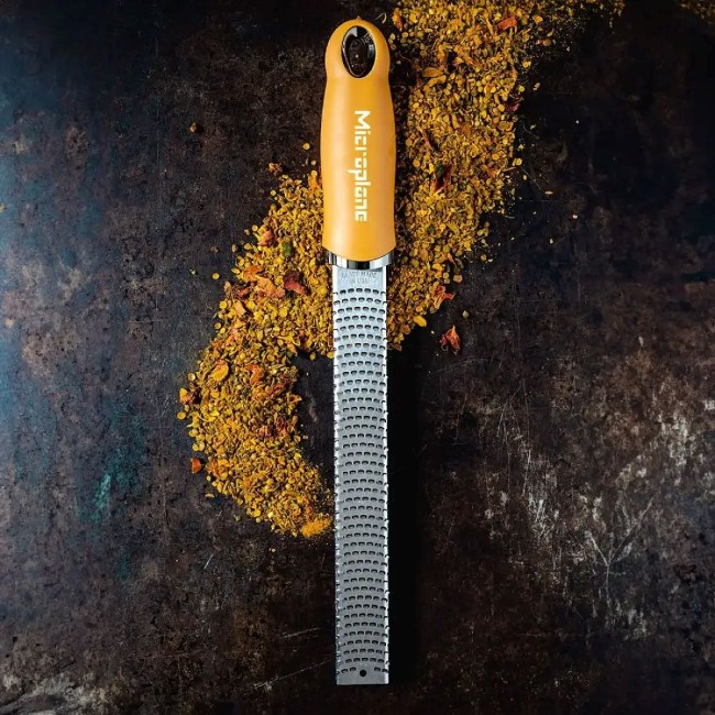 Класическо ренде, хирургическа неръждаема стомана, 32,5 см, Mustard Yellow - Microplane