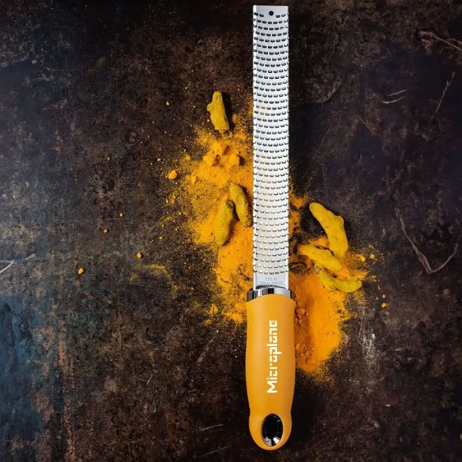 Класическо ренде, хирургическа неръждаема стомана, 32,5 см, Mustard Yellow - Microplane