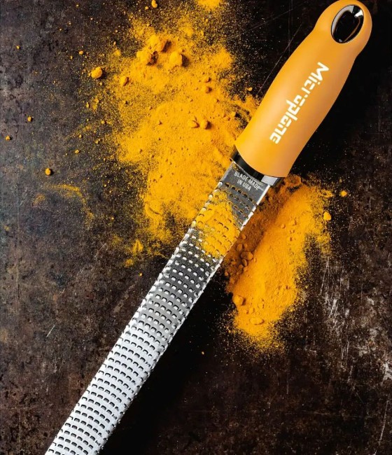 Класическо ренде, хирургическа неръждаема стомана, 32,5 см, Mustard Yellow - Microplane