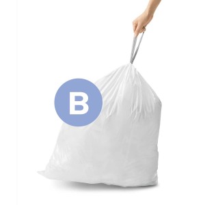Комплект чували за боклук, код B, 6 L/ 90 броя, пластмаса - simplehuman