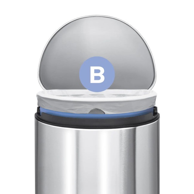Комплект чували за боклук, код B, 6 L/ 90 броя, пластмаса - simplehuman