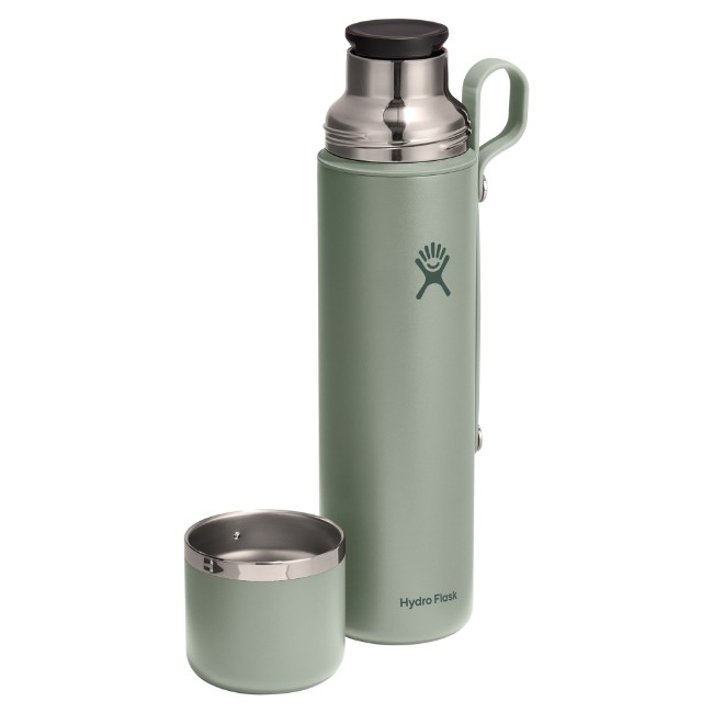 Термоизолационна бутилка от неръждаема стомана, 1.06 л, "Hot Flask", Agave - Hydro Flask