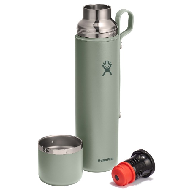 Термоизолационна бутилка от неръждаема стомана, 1.06 л, "Hot Flask", Agave - Hydro Flask