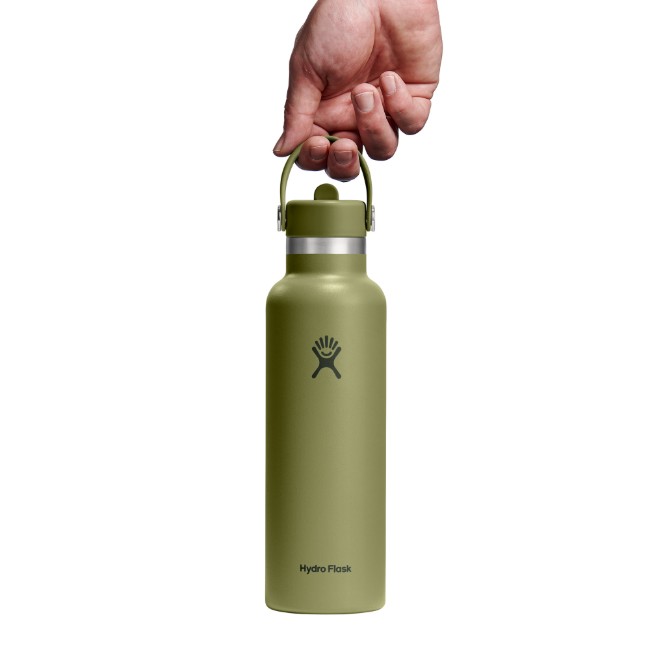 Термоизолационна бутилка, неръждаема стомана, 620 мл, "Standard Straw", Palmer Green - Hydro Flask