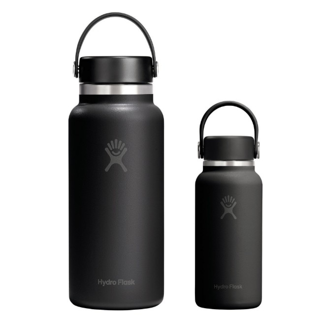 Термоизолационна бутилка, неръждаема стомана, 300 мл, "Micro Hydro", Tonal Black - Hydro Flask