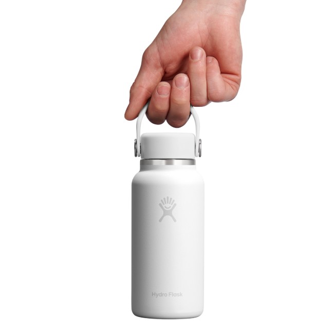 Термоизолационна бутилка, неръждаема стомана, 300 мл, "Micro Hydro", Tonal White - Hydro Flask