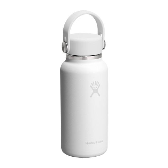 Термоизолационна бутилка, неръждаема стомана, 300 мл, "Micro Hydro", Tonal White - Hydro Flask