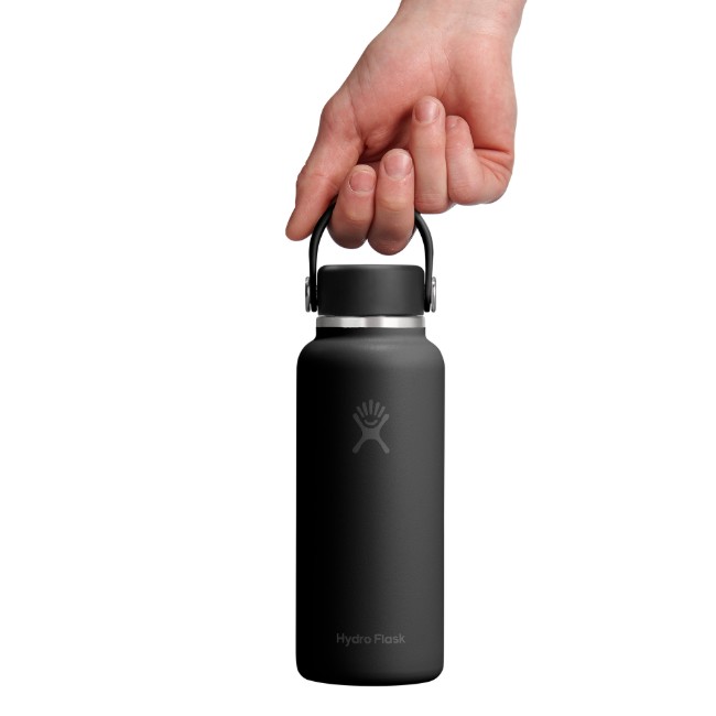 Термоизолационна бутилка, неръждаема стомана, 400 мл, "Micro Hydro", Tonal Black - Hydro Flask