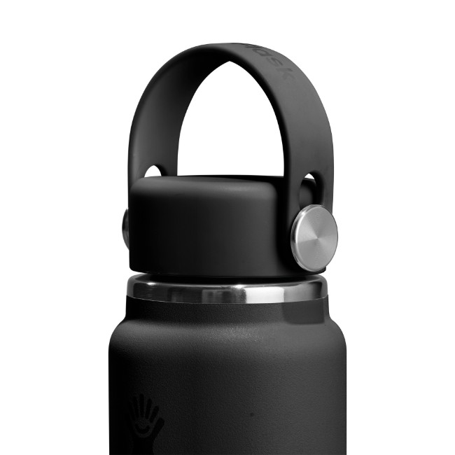 Термоизолационна бутилка, неръждаема стомана, 400 мл, "Micro Hydro", Tonal Black - Hydro Flask
