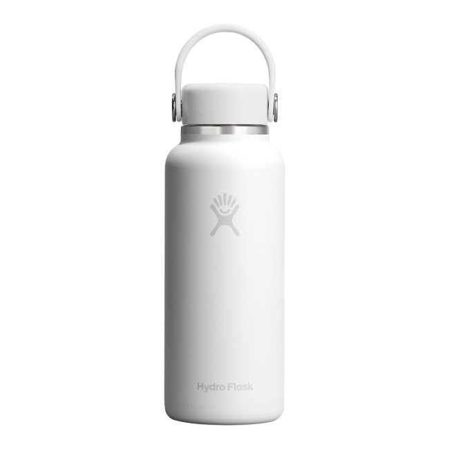 Термоизолационна бутилка, неръждаема стомана, 400 мл, "Micro Hydro", Tonal White - Hydro Flask