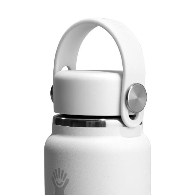 Термоизолационна бутилка, неръждаема стомана, 400 мл, "Micro Hydro", Tonal White - Hydro Flask
