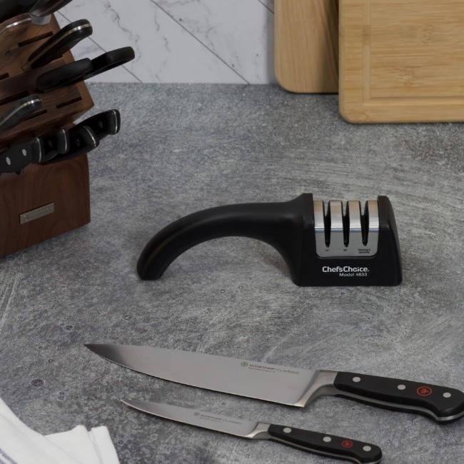 Ръчна машина за заточване на ножове AngleSelect Diamond Hone M4633 - Chef's Choice