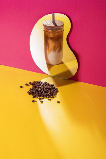 Чаша за bubble tea, с капак и сламка, направена от стъкло, 650 ml – La Cafetière