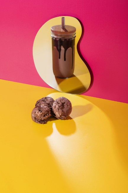 Чаша за bubble tea, с капак и сламка, направена от стъкло, 650 ml – La Cafetière
