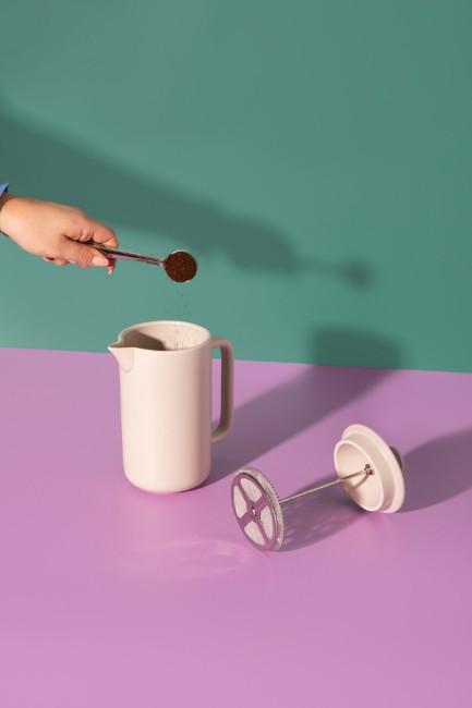 Кафетиер за френска преса, керамичен, 1 л, "Arezzo", Latte – La Cafetière